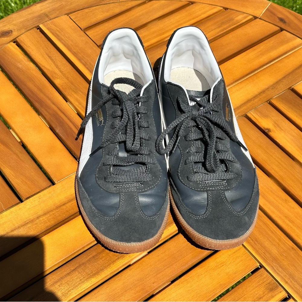 Puma Super Liga Black Soccer Shoes
